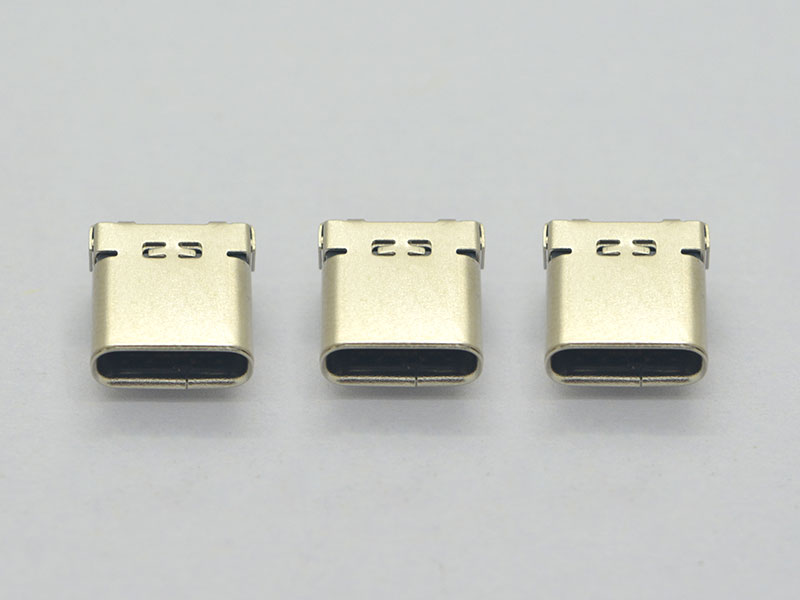 USB Type C Receptacle double sheild