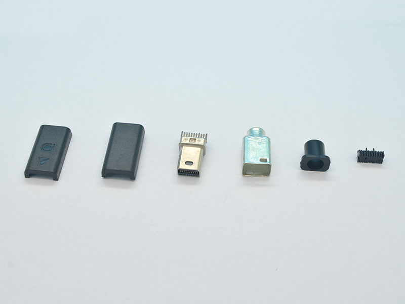MINI DP Zinc alloy six piece type Plug