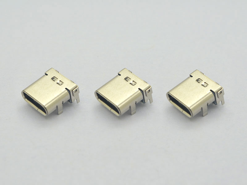 TYPE C 母头 板上双壳