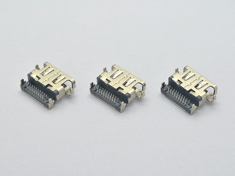 HDMI AF 19P 反向沉板 DIP H3.00